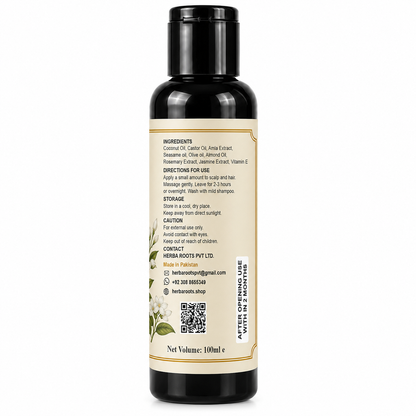 Jasmine Smooth Oil hair-care product detail